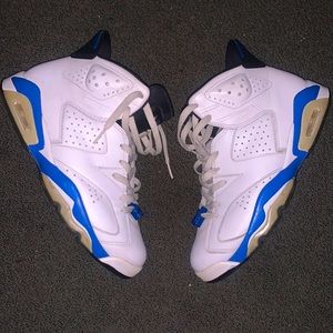💙 SPORT BLUE AIR JORDAN 6s 💙